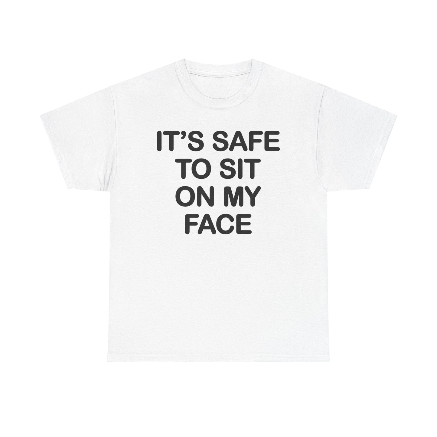 It's Safe To Sit On My Face T-Shirt