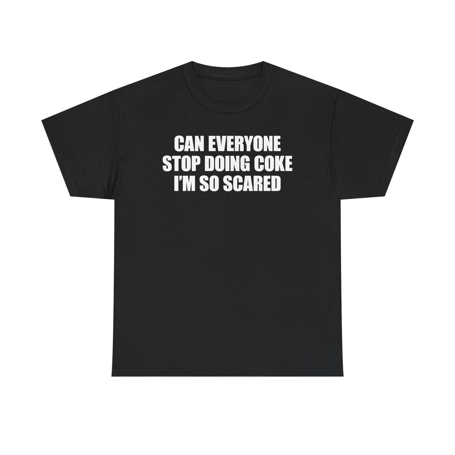 Can Everyone Stop Doing Coke I'm So Scared T-Shirt
