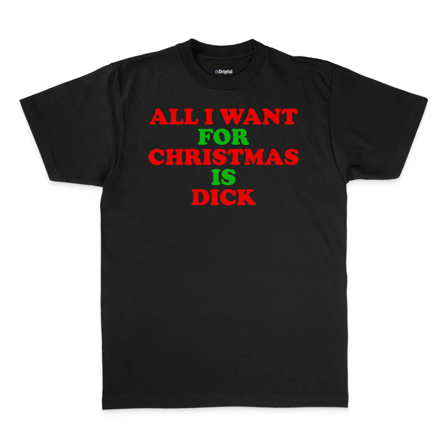 All I Want For Christmas Is Dick T-Shirt