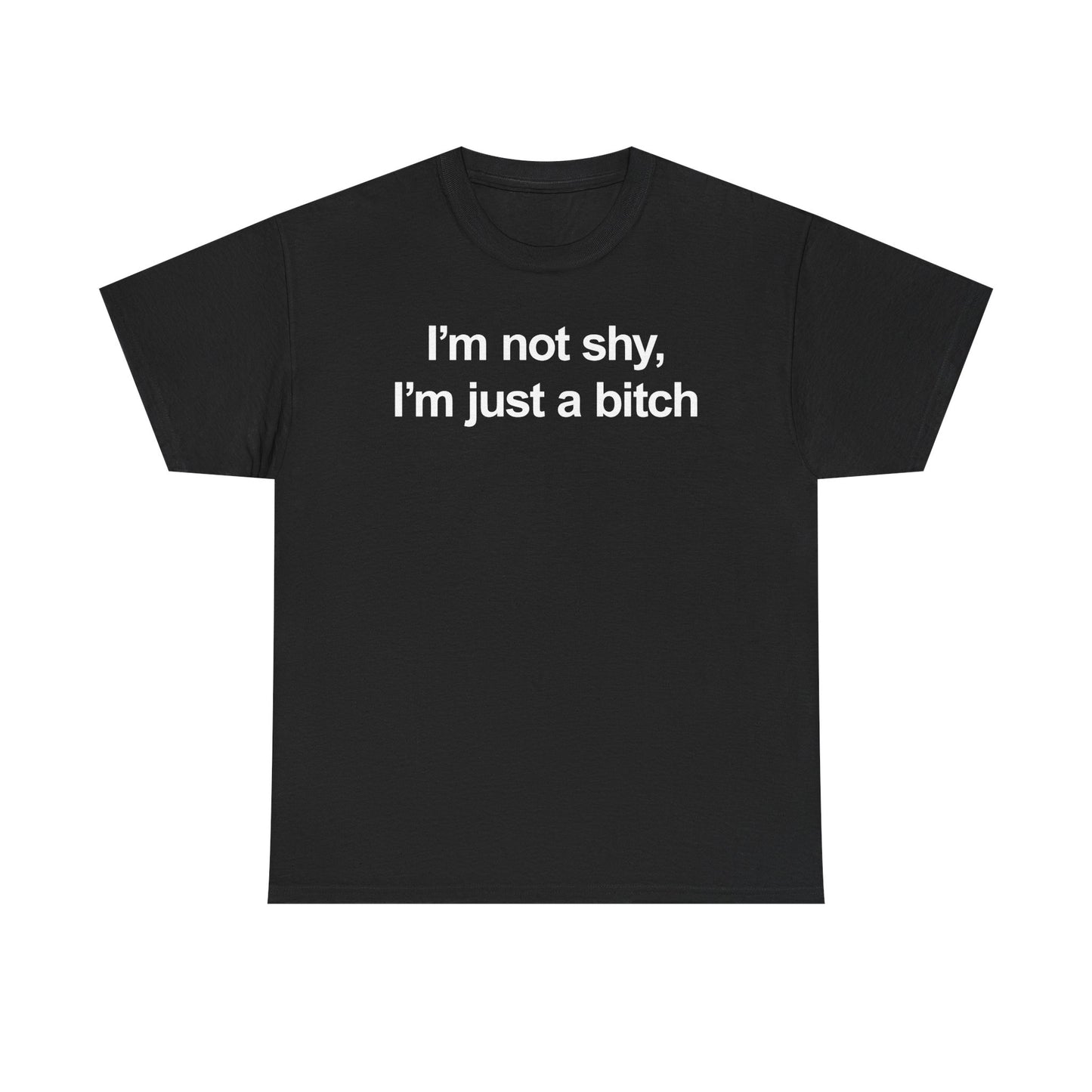 I'm Not Shy I'm Just A Bitch T-Shirt