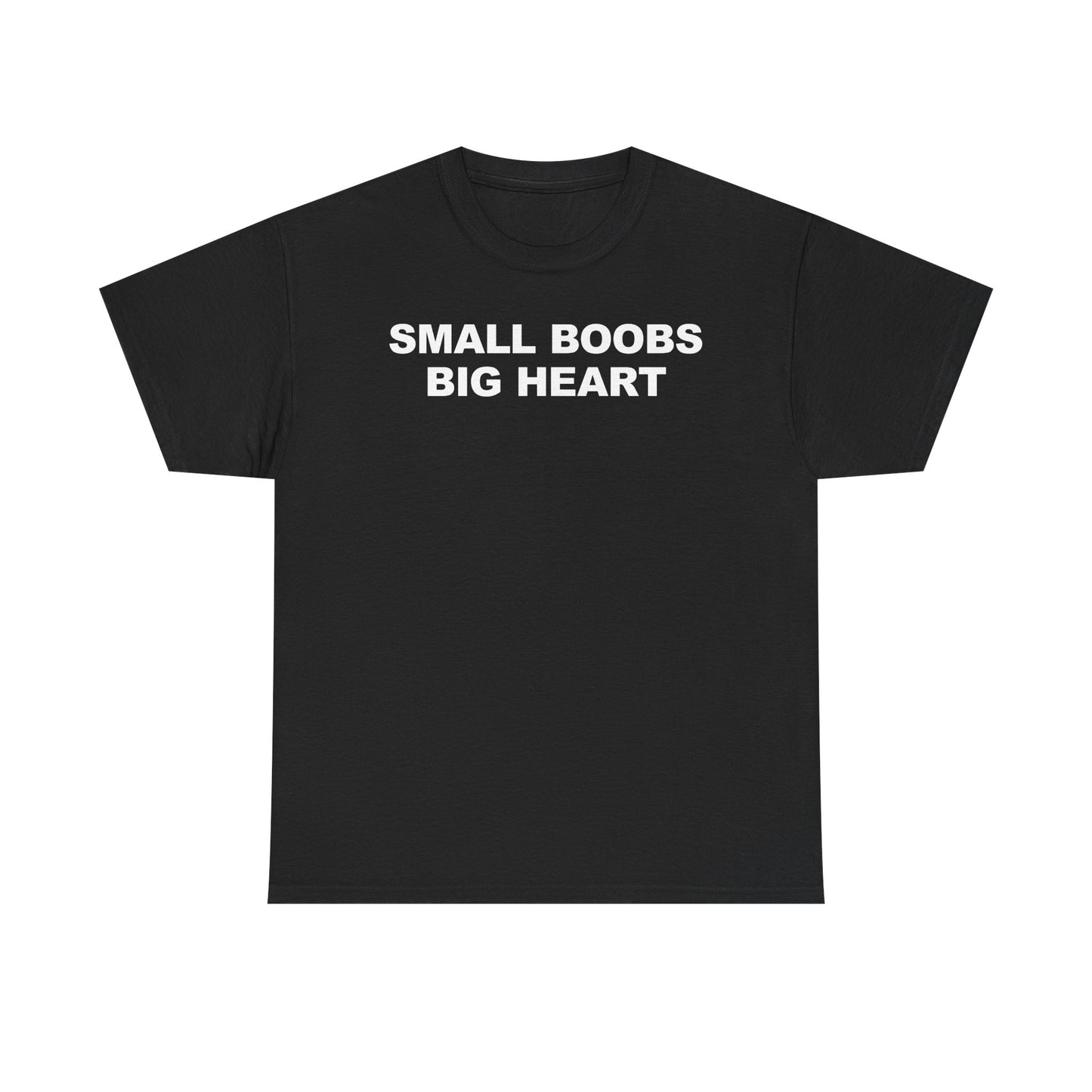 Small Boobs Big Heart T-Shirt