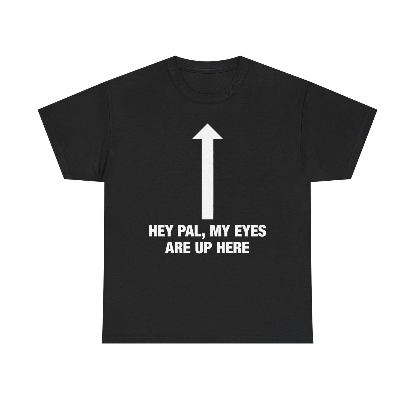 Hey Pal, My Eyes Are Up Here T-Shirt
