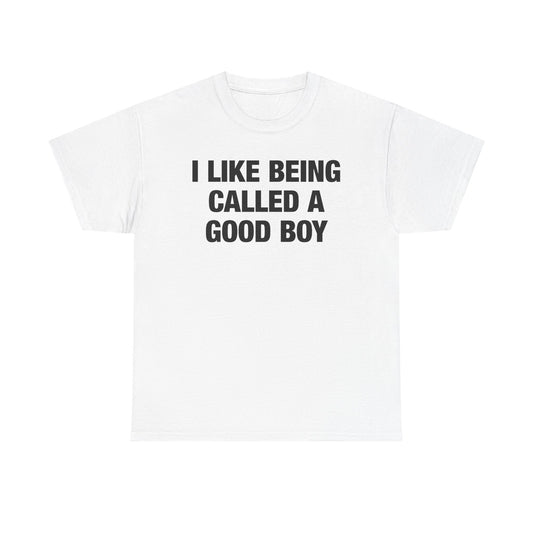 I Like Being Called A Good Boy T-Shirt