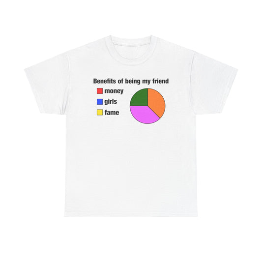 Benefits Of Being My Friend T-Shirt