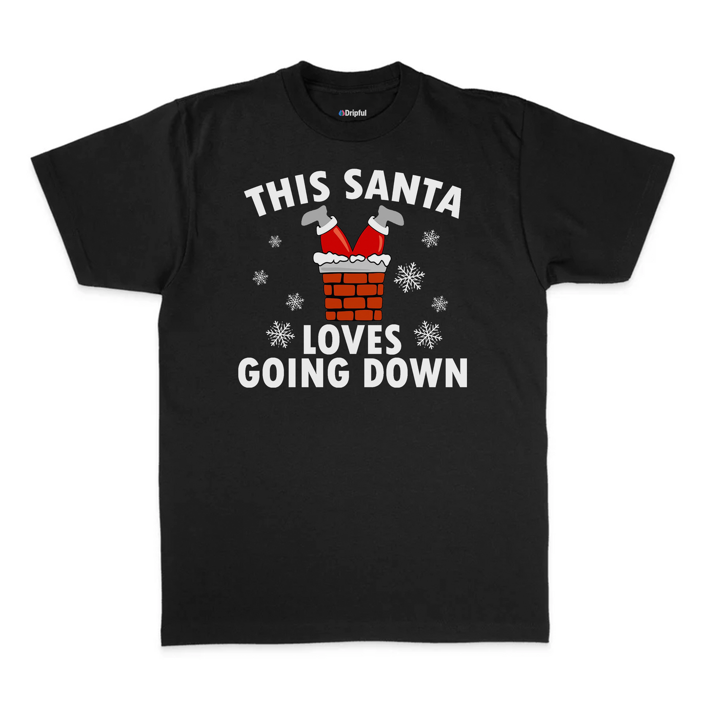 This Santa Loves Going Down T-Shirt