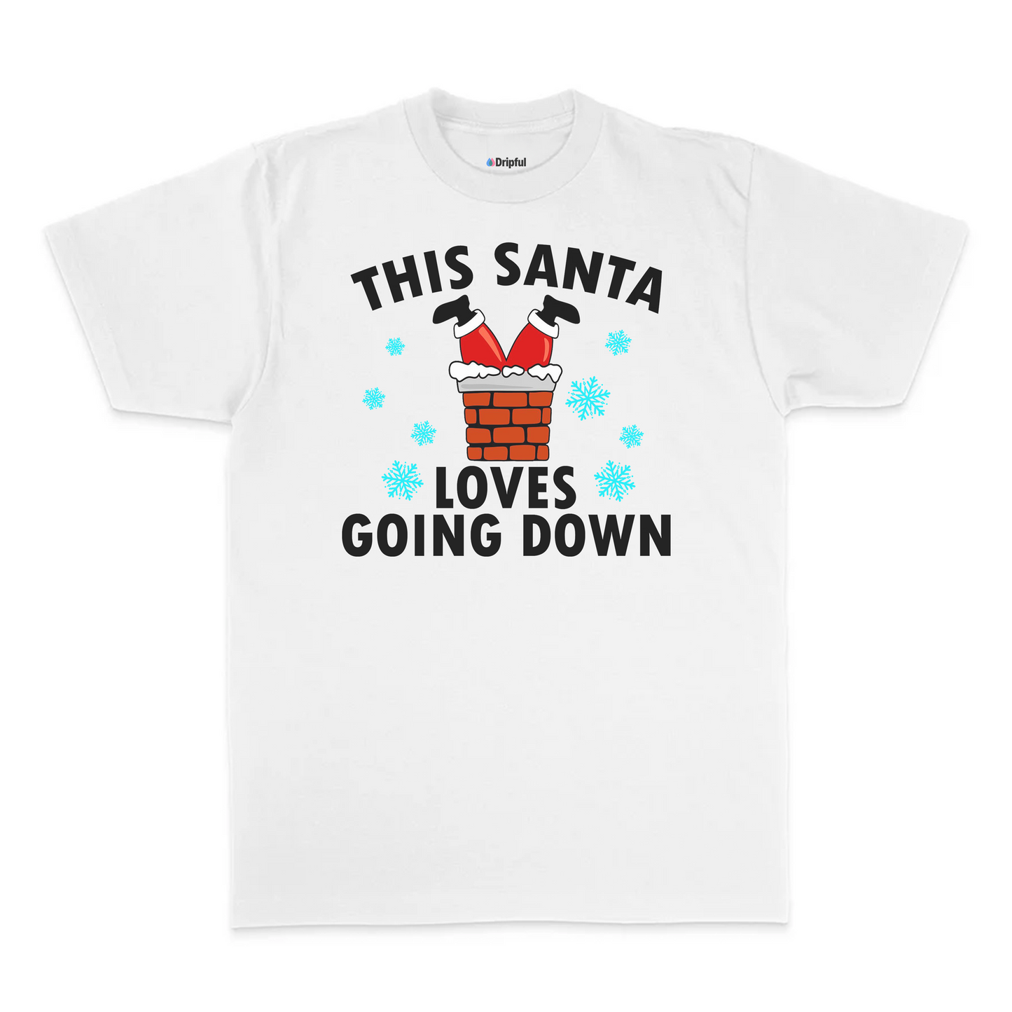 This Santa Loves Going Down T-Shirt